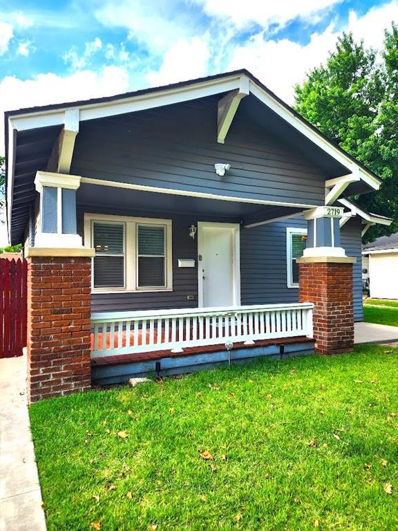 2719 NW 14th St, Oklahoma City, OK 73107 - view of front of property with covered porch