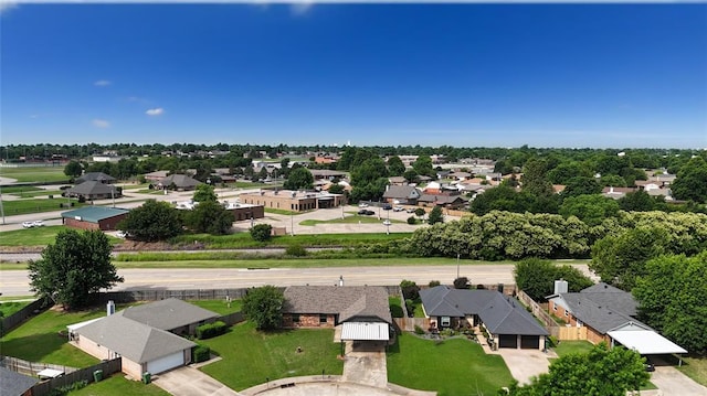 1004 Ranchoak Ct, Yukon, OK 73099 - aerial view of residential area