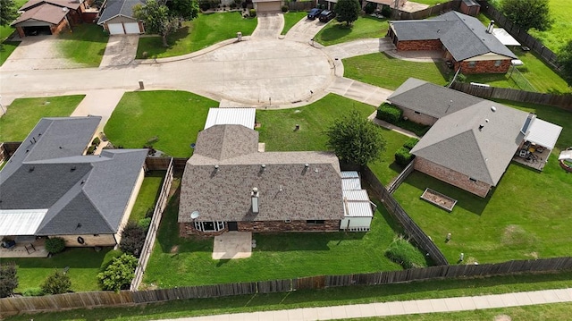 1004 Ranchoak Ct, Yukon, OK 73099 - aerial overview of property's location featuring nearby suburban area