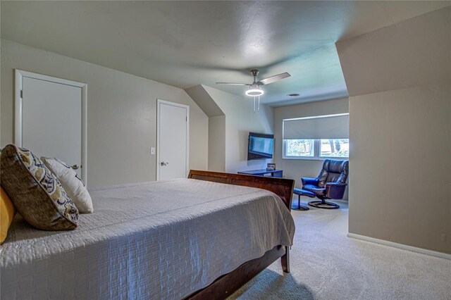 4973 NW 31st Ter, Oklahoma City, OK 73122 - carpeted bedroom with a ceiling fan and baseboards