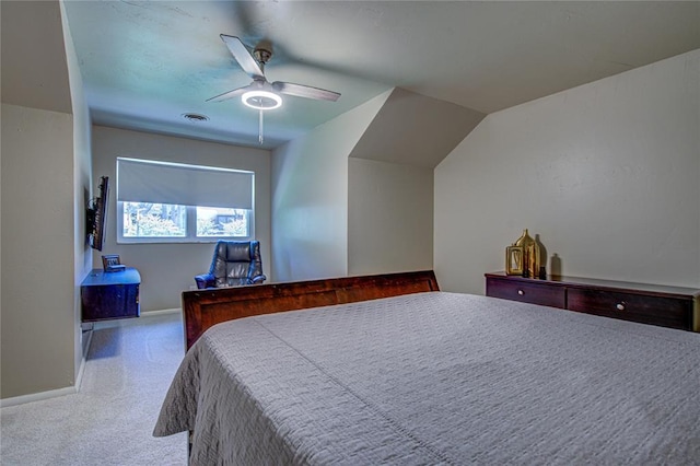 4973 NW 31st Ter, Oklahoma City, OK 73122 - carpeted bedroom with baseboards and a ceiling fan