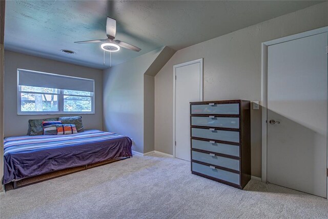 4973 NW 31st Ter, Oklahoma City, OK 73122 - bedroom with carpet and ceiling fan