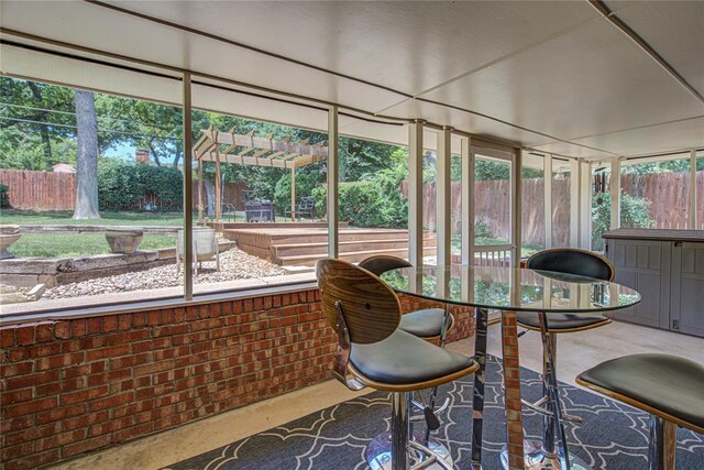 4973 NW 31st Ter, Oklahoma City, OK 73122 - view of sunroom / solarium
