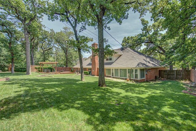 4973 NW 31st Ter, Oklahoma City, OK 73122 - view of fenced backyard