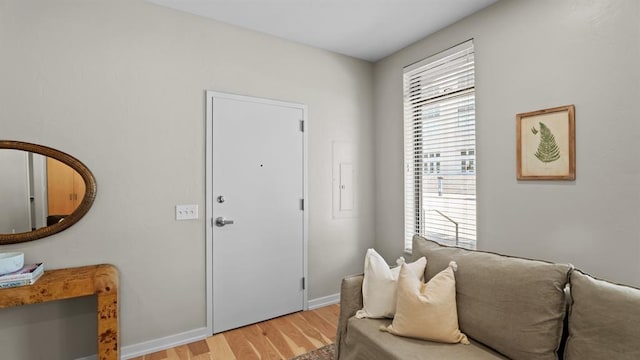 627 Couch Dr Unit S05, Oklahoma City, OK 73102 - entrance foyer with light wood finished floors and baseboards