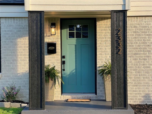 2332 NW 31st St, Oklahoma City, OK 73112 - entrance to property featuring brick siding