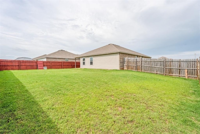 1016 N Deer Court Way, Mustang, OK 73064 - view of fenced backyard