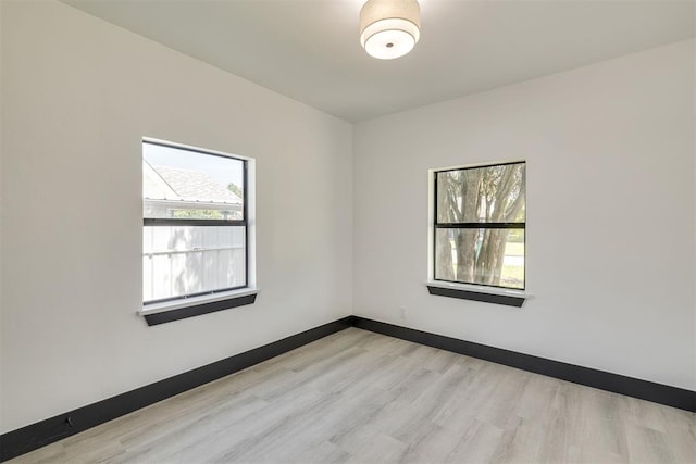 2325 SW Binkley St, Oklahoma City, OK 73119 - empty room featuring light wood finished floors and baseboards