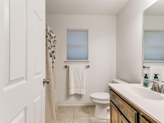 19940 Vivace Ct, Edmond, OK 73013 - full bath featuring vanity and tile patterned flooring