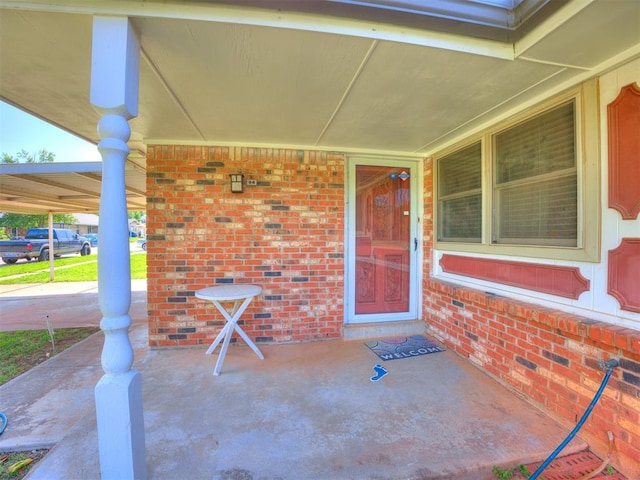 4021 E Larkwood Dr, Del City, OK 73115 - view of porch