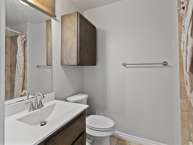 3325 NW 161st St, Edmond, OK 73013 - full bathroom with vanity and curtained shower
