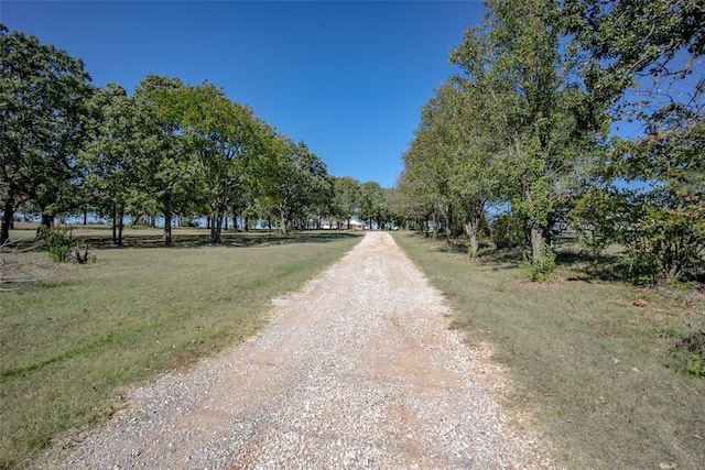 45350 Bob Crouch Rd, Tecumseh, OK 74873 - view of dirt / gravel road