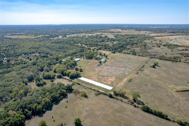 45350 Bob Crouch Rd, Tecumseh, OK 74873 - aerial view of property's location featuring rural landscape