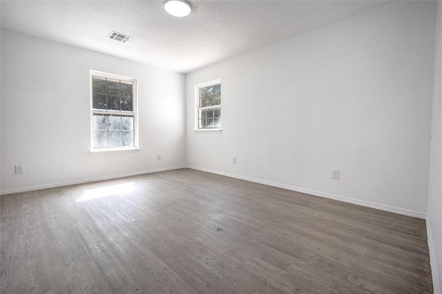 45350 Bob Crouch Rd, Tecumseh, OK 74873 - empty room featuring dark wood-style floors