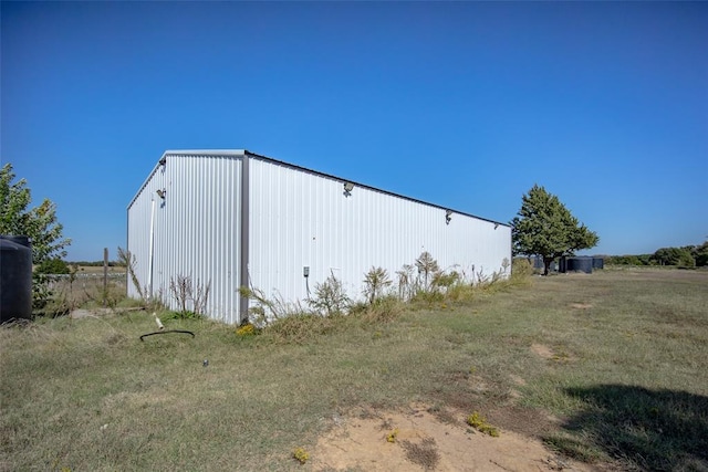 45350 Bob Crouch Rd, Tecumseh, OK 74873 - view of pole building