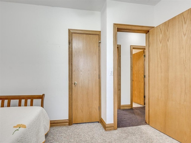 1124 Hill View Dr, Guthrie, OK 73044 - bedroom with carpet and baseboards