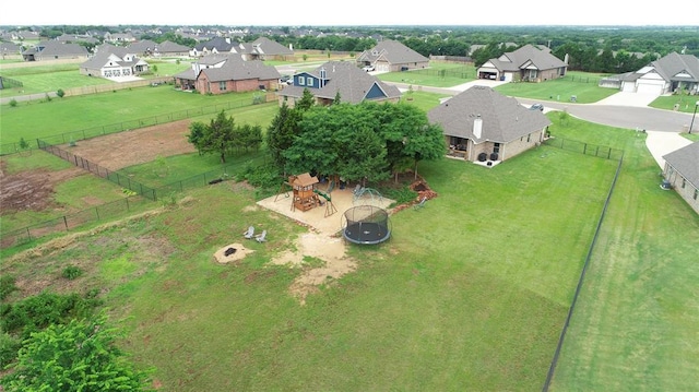 13420 Saltgrass Dr, Edmond, OK 73025 - aerial perspective of suburban area