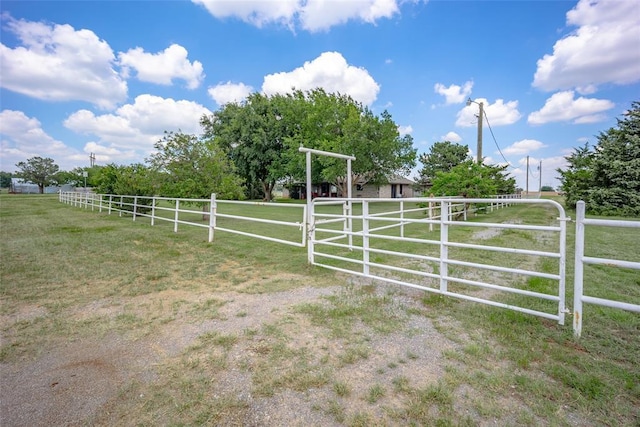 2205 SE 90th St, Lawton, OK 73501 - gate featuring a view of rural / pastoral area