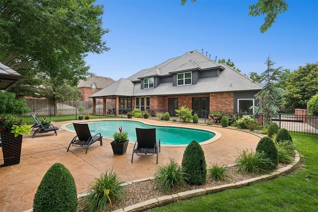 4609 Flint Ridge Dr, Norman, OK 73072 - view of pool with a patio