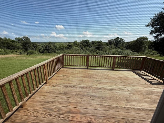 339133 E 870th Rd, Chandler, OK 74834 - deck with a yard
