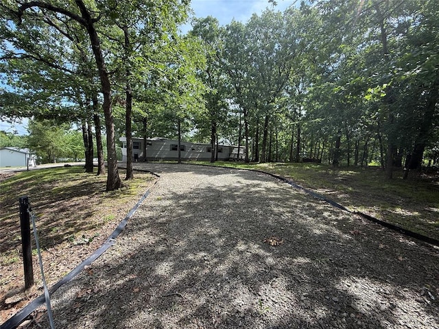 120347 S 4186th Rd, Eufaula, OK 74432 - view of dirt / gravel driveway