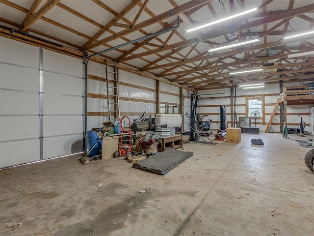 7401 E Forrest Hills Rd, Guthrie, OK 73044 - view of garage