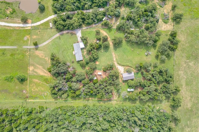 7401 E Forrest Hills Rd, Guthrie, OK 73044 - drone / aerial view
