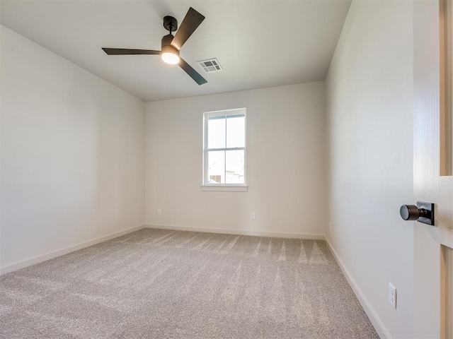 1136 Jozie Way, Tuttle, OK 73089 - empty room featuring light carpet and ceiling fan