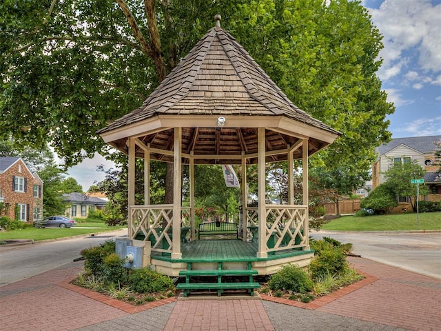 2720 NW 26th St, Oklahoma City, OK 73107 - view of home's community featuring a gazebo