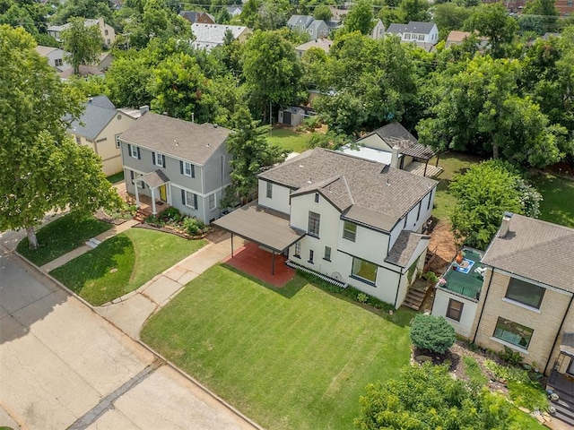 2720 NW 26th St, Oklahoma City, OK 73107 - aerial view of residential area