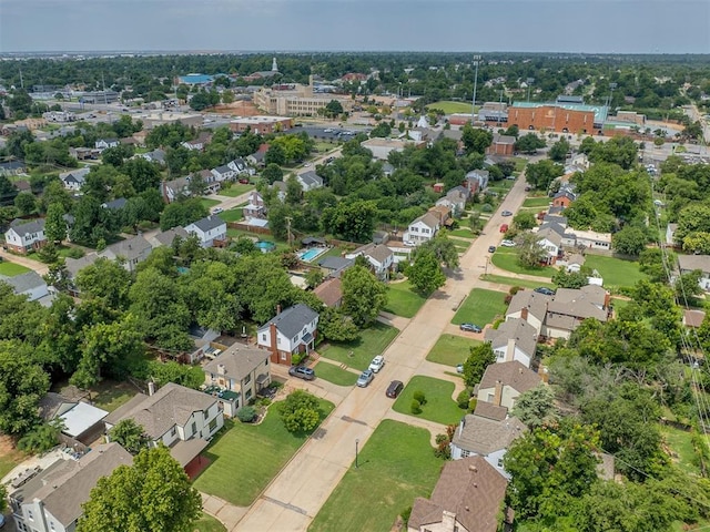 2720 NW 26th St, Oklahoma City, OK 73107 - aerial perspective of suburban area