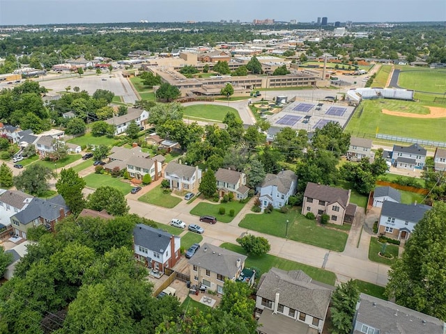2720 NW 26th St, Oklahoma City, OK 73107 - aerial perspective of suburban area