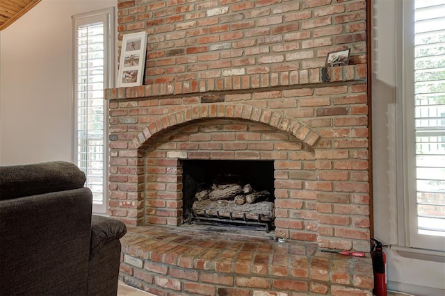 1825 Kings Rd, Edmond, OK 73013 - detailed view of a fireplace