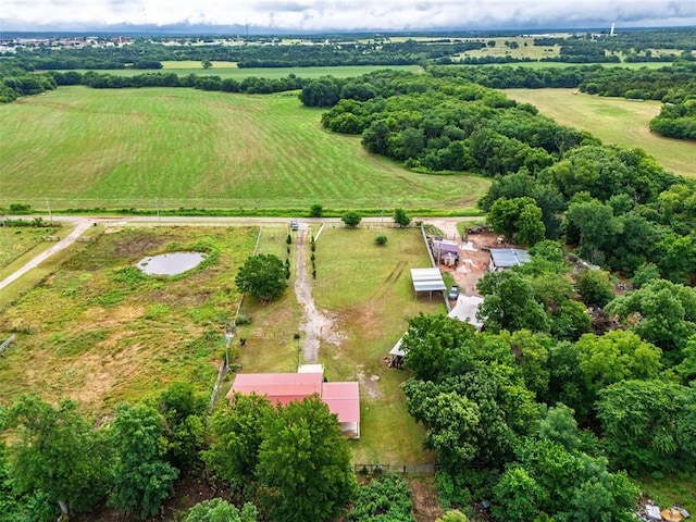 5801 N Henney Rd, Coyle, OK 73027 - aerial view of property and surrounding area featuring rural landscape