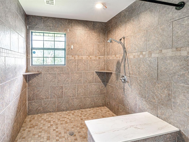 535 N Patchin Ave, Shawnee, OK 74801 - full bath featuring tiled shower