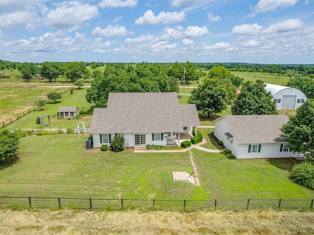 4919 E Lone Chimney Rd, Glencoe, OK 74032 - overview of rural landscape