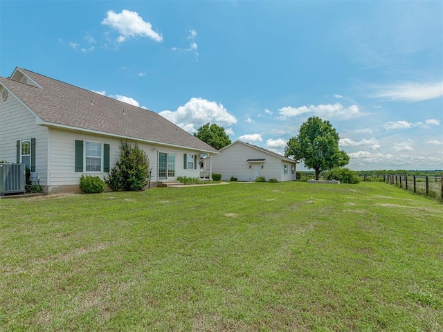 4919 E Lone Chimney Rd, Glencoe, OK 74032 - view of yard