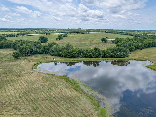 4919 E Lone Chimney Rd, Glencoe, OK 74032 - bird's eye view of a large body of water