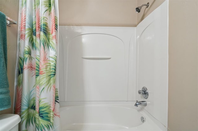 1609 NW 144th Ter, Edmond, OK 73013 - full bath with shower / bath combo with shower curtain