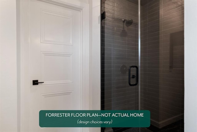 3825 NW 176th St, Edmond, OK 73012 - full bath with a shower stall