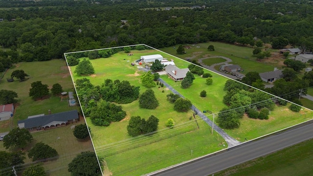 813 N Council Rd Unit S, Newcastle, OK 73065 - aerial overview of property's location with property parcel outlined