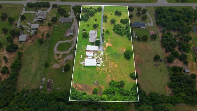 813 N Council Rd Unit S, Newcastle, OK 73065 - aerial view of property's location with property parcel outlined