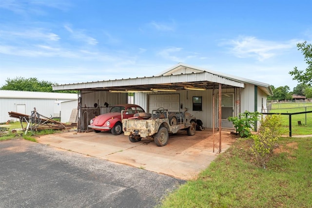 813 N Council Rd Unit S, Newcastle, OK 73065 - view of parking featuring a garage