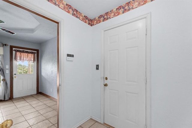 813 N Council Rd Unit S, Newcastle, OK 73065 - entryway featuring light tile patterned floors and baseboards