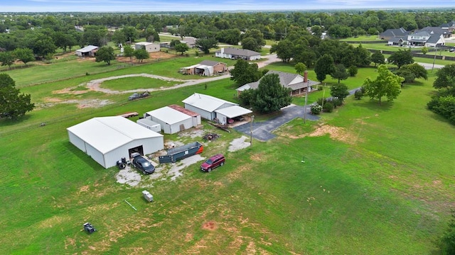 813 N Council Rd Unit S, Newcastle, OK 73065 - aerial view of residential area featuring a tree filled landscape