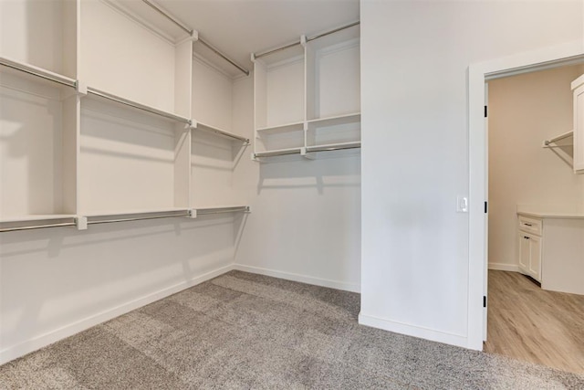 4163 Hawthorne St, Piedmont, OK 73078 - spacious closet featuring light colored carpet