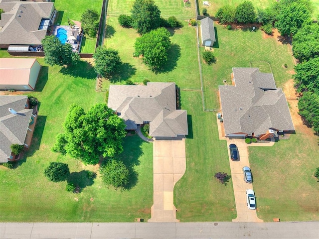 1204 Scrambler Ln, Edmond, OK 73025 - aerial view of residential area