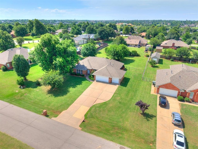 1204 Scrambler Ln, Edmond, OK 73025 - aerial view of residential area
