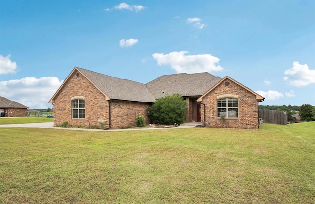 7732 Jesse Trl, Oklahoma City, OK 73150 - single story home featuring brick siding and a shingled roof