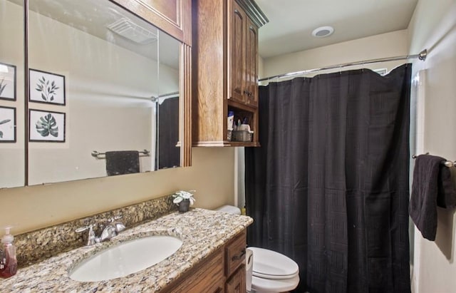 7732 Jesse Trl, Oklahoma City, OK 73150 - full bathroom with vanity and a shower with curtain